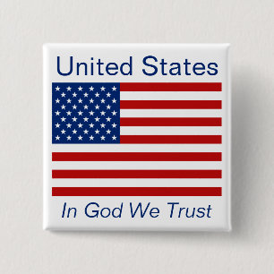 Amerikaanse vlag Button