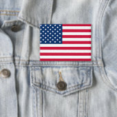 Amerikaanse vlag Button Amerikaanse vlag Patriotti (Insitu)