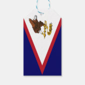 Amerikaanse vlag cadeaulabel (Voorkant)