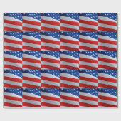 Amerikaanse vlag, cadeauomslag. cadeaupapier (Vlak)