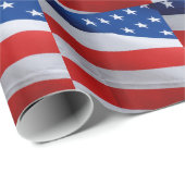 Amerikaanse vlag, cadeauomslag. cadeaupapier (Rol Hoek)