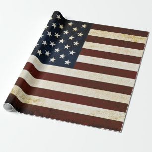  Amerikaanse vlag Cadeaupapier