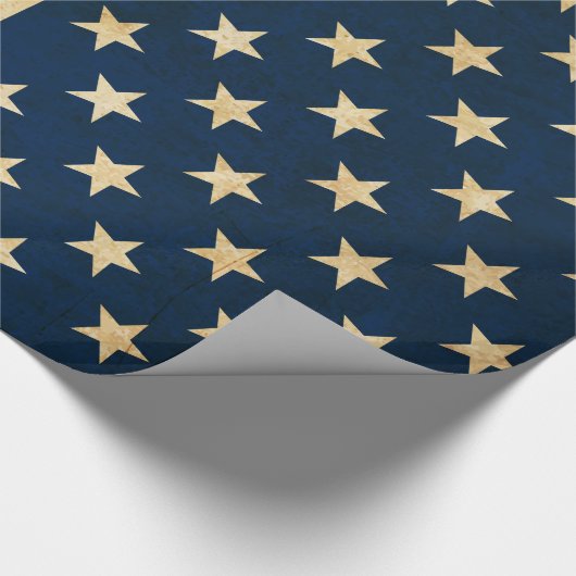 Amerikaanse vlag Cadeaupapier (Hoek)