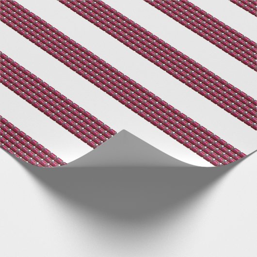 Amerikaanse vlag cadeaupapier (Hoek)