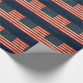 Amerikaanse vlag Cadeaupapier (Hoek)