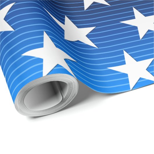 Amerikaanse vlag cadeaupapier (Rol Hoek)