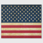  Amerikaanse vlag Cadeaupapier (Vlak)