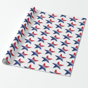 Amerikaanse vlag cadeaupapier