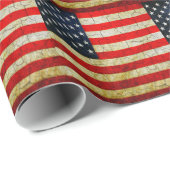 Amerikaanse vlag cadeaupapier (Rol Hoek)