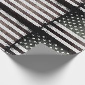 Amerikaanse vlag cadeaupapier (Hoek)