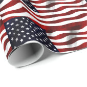 Amerikaanse vlag cadeaupapier (Rol Hoek)