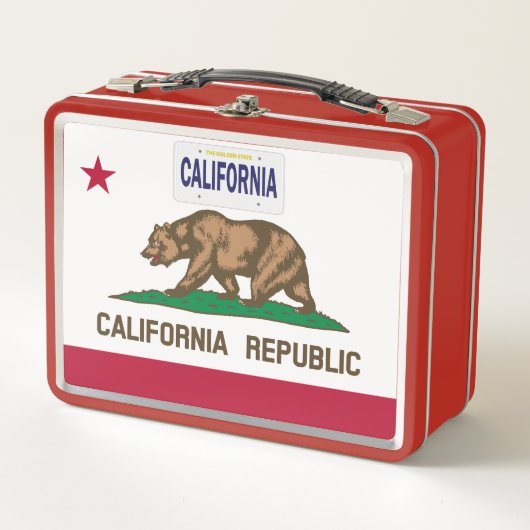 Amerikaanse vlag - Californië (Voorkant)