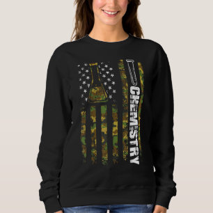 Amerikaanse vlag Camouflage Chemistry Patriotic 4t Trui