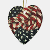 Amerikaanse vlag-Camouflage door Shirley Taylor Keramisch Ornament (Links)