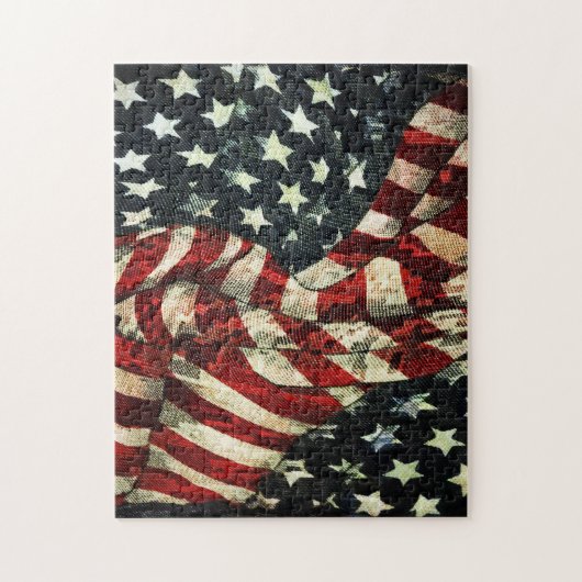 Amerikaanse vlag-Camouflage door Shirley Taylor Legpuzzel (Verticaal)