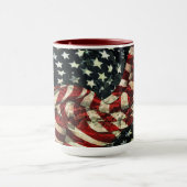 Amerikaanse vlag-Camouflage door Shirley Taylor Mok (Midden)