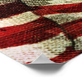 Amerikaanse vlag-Camouflage door Shirley Taylor Poster (Hoek)