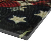 Amerikaanse vlag-Camouflage door Shirley Taylor Snijplank (Hoek)