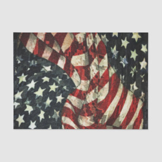Amerikaanse vlag-Camouflage door Shirley Taylor Tissuepapier