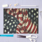 Amerikaanse vlag-Camouflage door Shirley Taylor Tissuepapier (Craft)