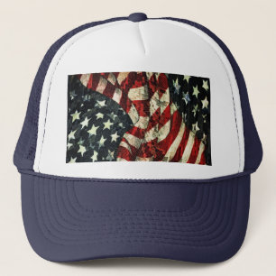 Amerikaanse vlag-Camouflage door Shirley Taylor Trucker Pet