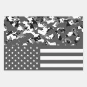 Amerikaanse vlag Camouflage Inpakpapier Vel (Voorkant 3)