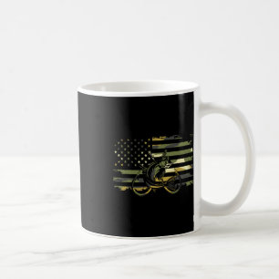 Amerikaanse vlag Camouflage Vist Apparel - Gevist Koffiemok