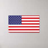 Amerikaanse vlag canvas afdruk (Voorkant)