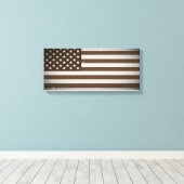  Amerikaanse vlag Canvas Afdruk (Insitu (Houten vloer))