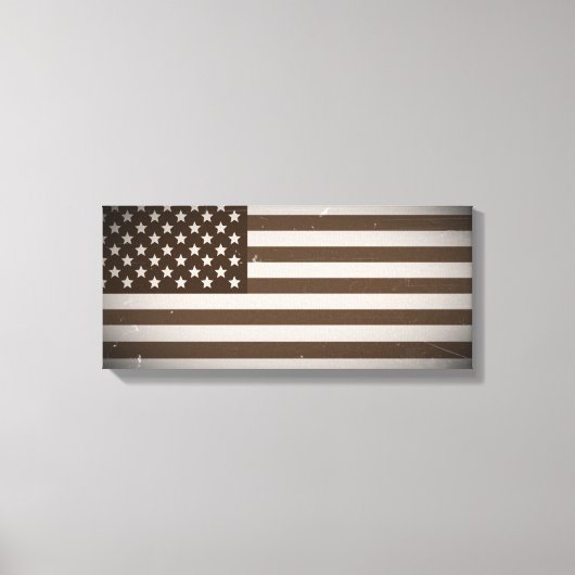  Amerikaanse vlag Canvas Afdruk (Voorkant)