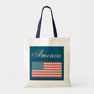 Amerikaanse vlag Canvas tas
