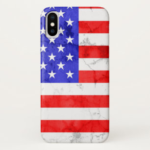 Amerikaanse vlag iPhone x hoesje