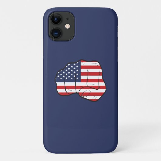 Amerikaanse vlag Case-Mate iPhone case (Achterkant)