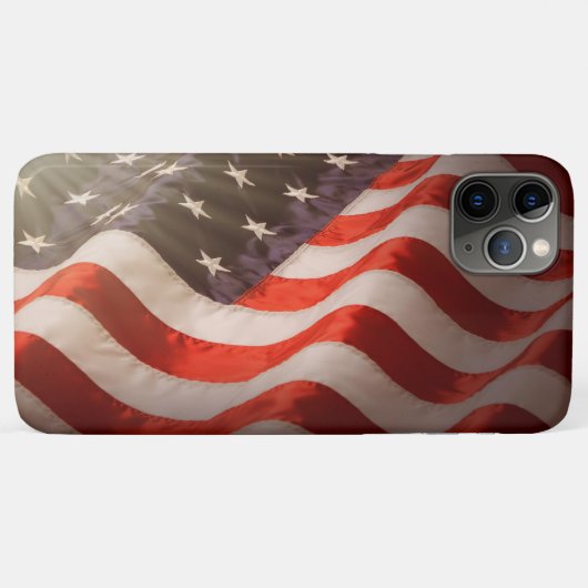 Amerikaanse vlag Case-Mate iPhone case (Achterkant (horizontaal))