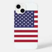 Amerikaanse vlag Case-Mate iPhone case (Achterkant)