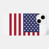 Amerikaanse vlag Case-Mate iPhone case (Achterkant (horizontaal))