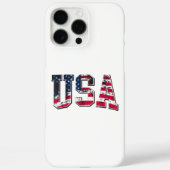 Amerikaanse  vlag Case-Mate iPhone case (Achterkant)