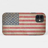 Amerikaanse vlag Case-Mate iPhone case (Achterkant (horizontaal))