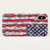 Amerikaanse vlag Case-Mate iPhone case (Achterkant (horizontaal))