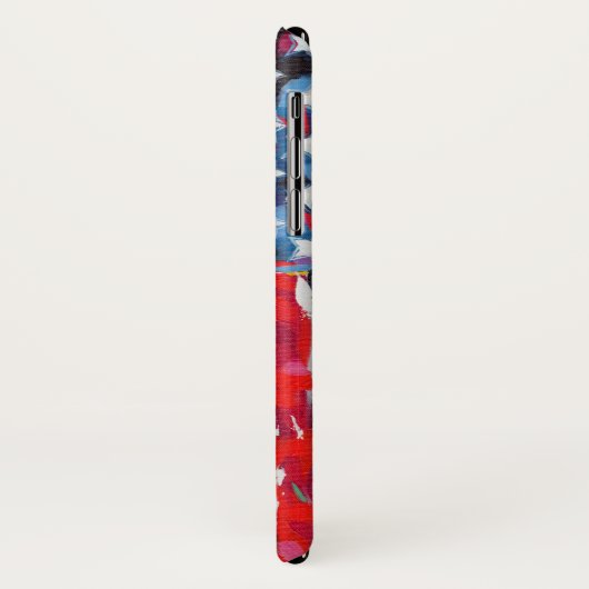 Amerikaanse vlag Case-Mate iPhone case (Achterkant/links)