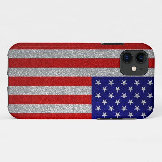 Amerikaanse vlag Case-Mate iPhone case (Achterkant (horizontaal))