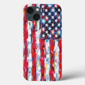 Amerikaanse vlag Case-Mate iPhone case (Achterkant)