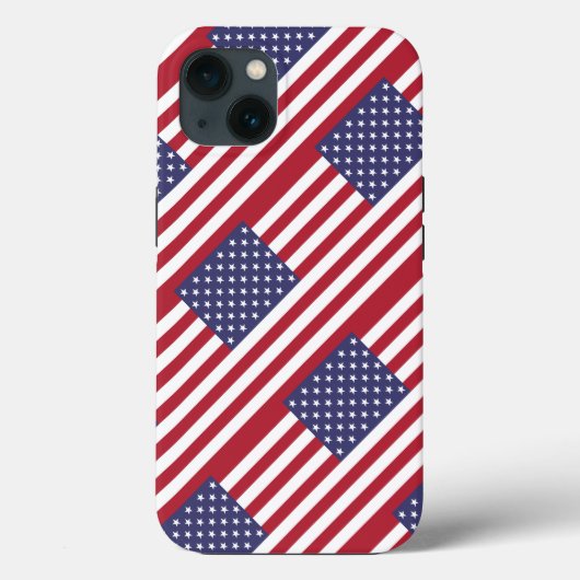 Amerikaanse vlag Case-Mate iPhone case (Achterkant)