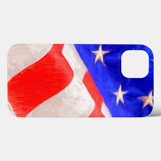 Amerikaanse vlag Case-Mate iPhone case (Achterkant (horizontaal))