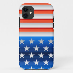 Amerikaanse vlag iPhone 11 hoesje
