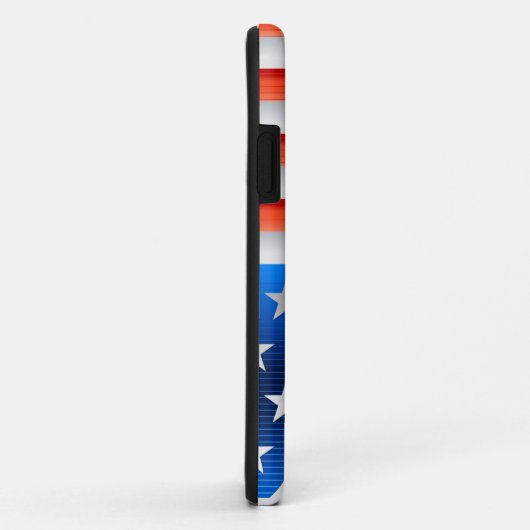 Amerikaanse vlag Case-Mate iPhone case (Achterkant/rechts)