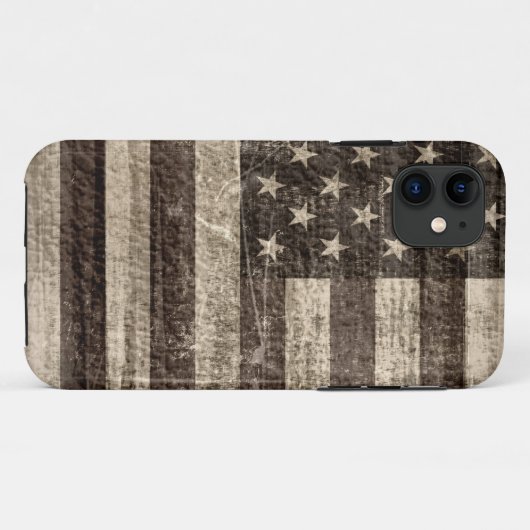 Amerikaanse vlag  Case-Mate iPhone case (Achterkant (horizontaal))
