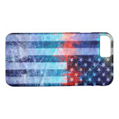 Amerikaanse vlag Case-Mate iPhone case (Achterkant (Horizontaal))