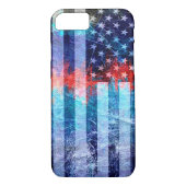 Amerikaanse vlag Case-Mate iPhone case (Achterkant)