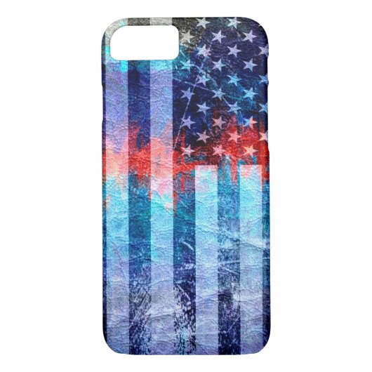 Amerikaanse vlag Case-Mate iPhone case (Achterkant)